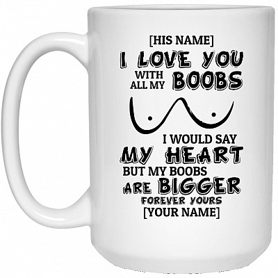 15 oz. White Mug