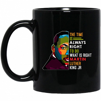 Dr Martin Mug, Black, 11 oz. Black Mug