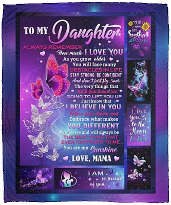 Butterflies Blanket, White, Cozy Plush Fleece Blanket - 50x60