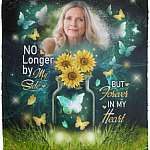 Custom Photo Blanket, White, Cozy Plush Fleece Blanket - 50x60