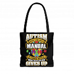 Autism Doesn't Come with a Manual Autism Mom All Over Print Tote Bag - Shoulder Bag - Shopping Bag