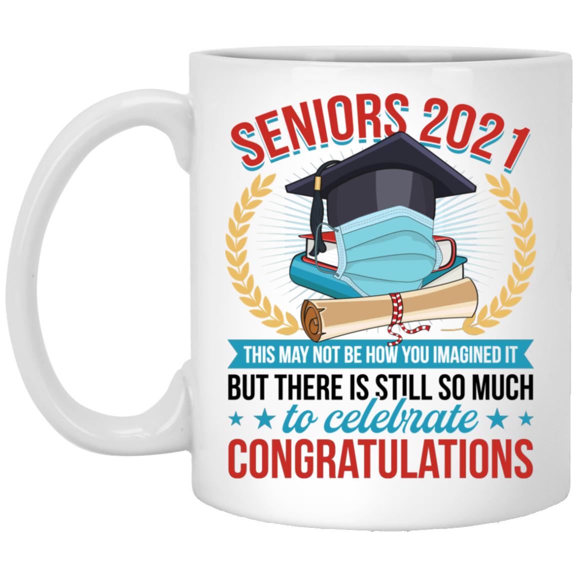 Seniors Mug, White, 11 oz. White Mug