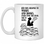 books mug, White, 11 oz. White Mug