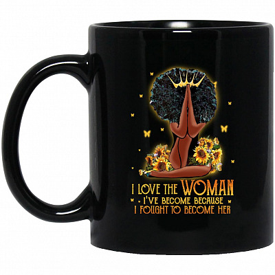 11 oz. Black Mug
