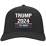 trump hat, Black, Twill Cap