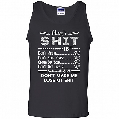 Shit Tank, Black, Unisex Tank Top