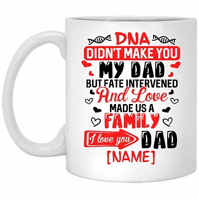Personalized DNA, White, 11 oz. White Mug