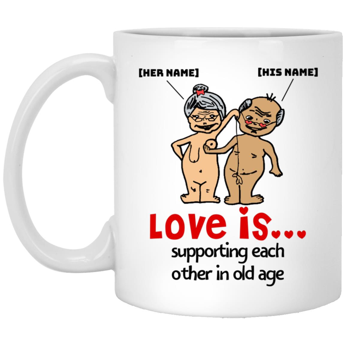 Personalized Mug, White, 11 oz. White Mug