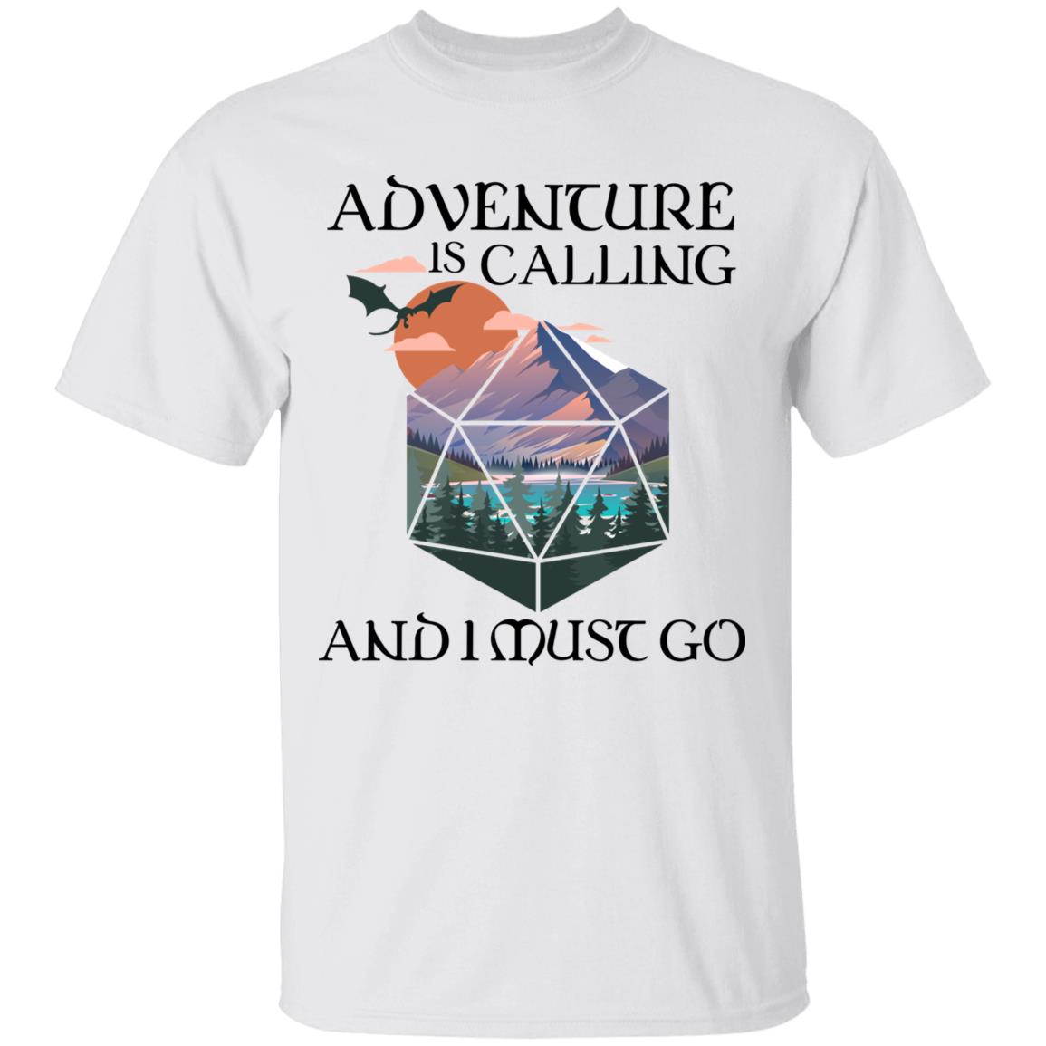 Adventure Shirt, White, Unisex T-Shirt Adventure Shirt, White, Unisex T-Shirt