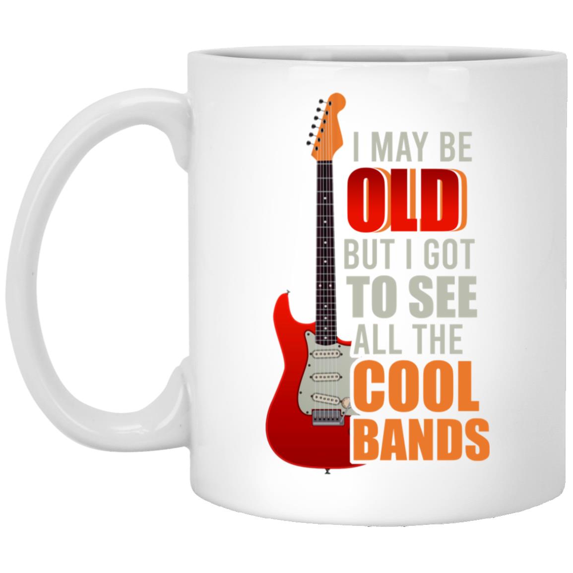 I Maybe Old Mug, White, 11 oz. White Mug