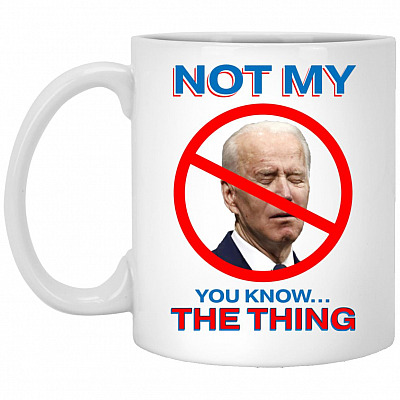 Sleepy Joe Mug, White, 11 oz. White Mug