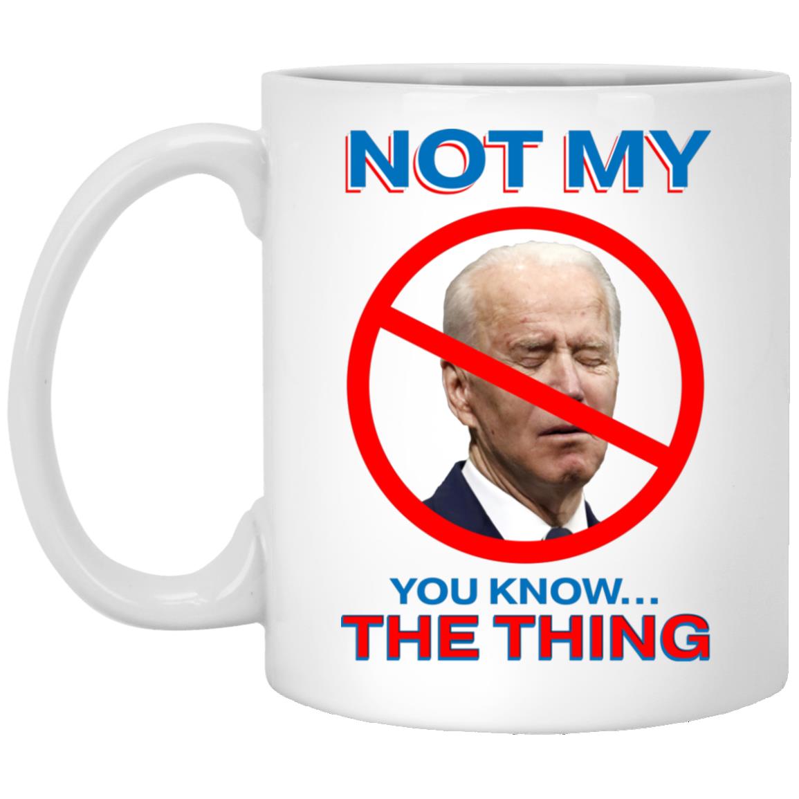 Sleepy Joe Mug, White, 11 oz. White Mug Sleepy Joe Mug, White, 11 oz. White Mug