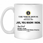 trump mug, White, 11 oz. White Mug