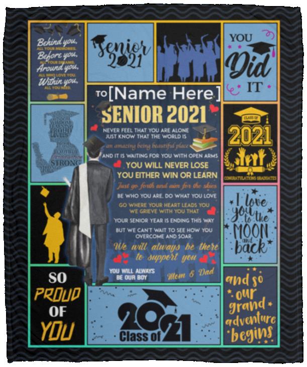 Personalized Son, White, Cozy Plush Fleece Blanket - 50x60