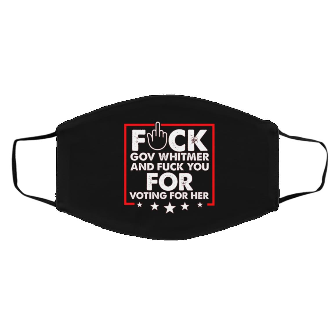Fuck Mask, Black, Cloth Face Cover – Medium/Large
