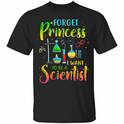 Forget Princess Youth, Black, Youth T-Shirt