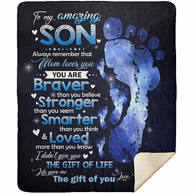 Premium Mink Sherpa Blanket - 50x60