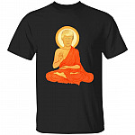 Funny Statue Shirt, Black, Unisex T-Shirt