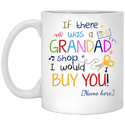 Personalized If, White, 11 oz. White Mug