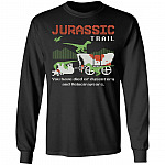 Jurassic Hoodie, Black, Long Sleeve