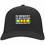 War Vet, Black, Twill Cap