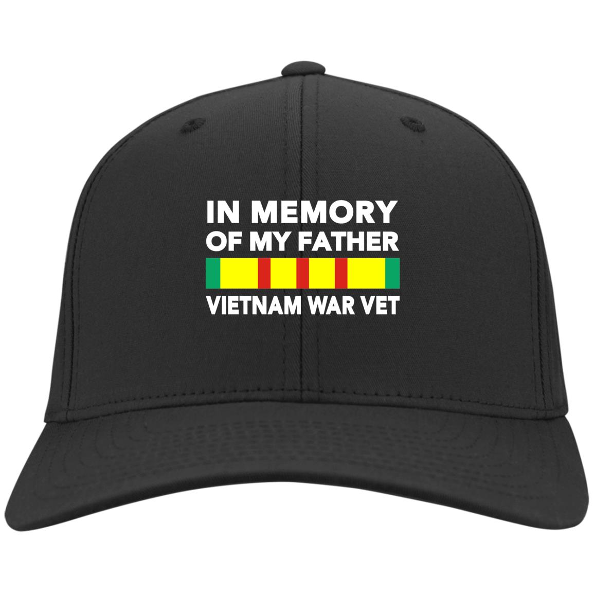War Vet, Black, Twill Cap