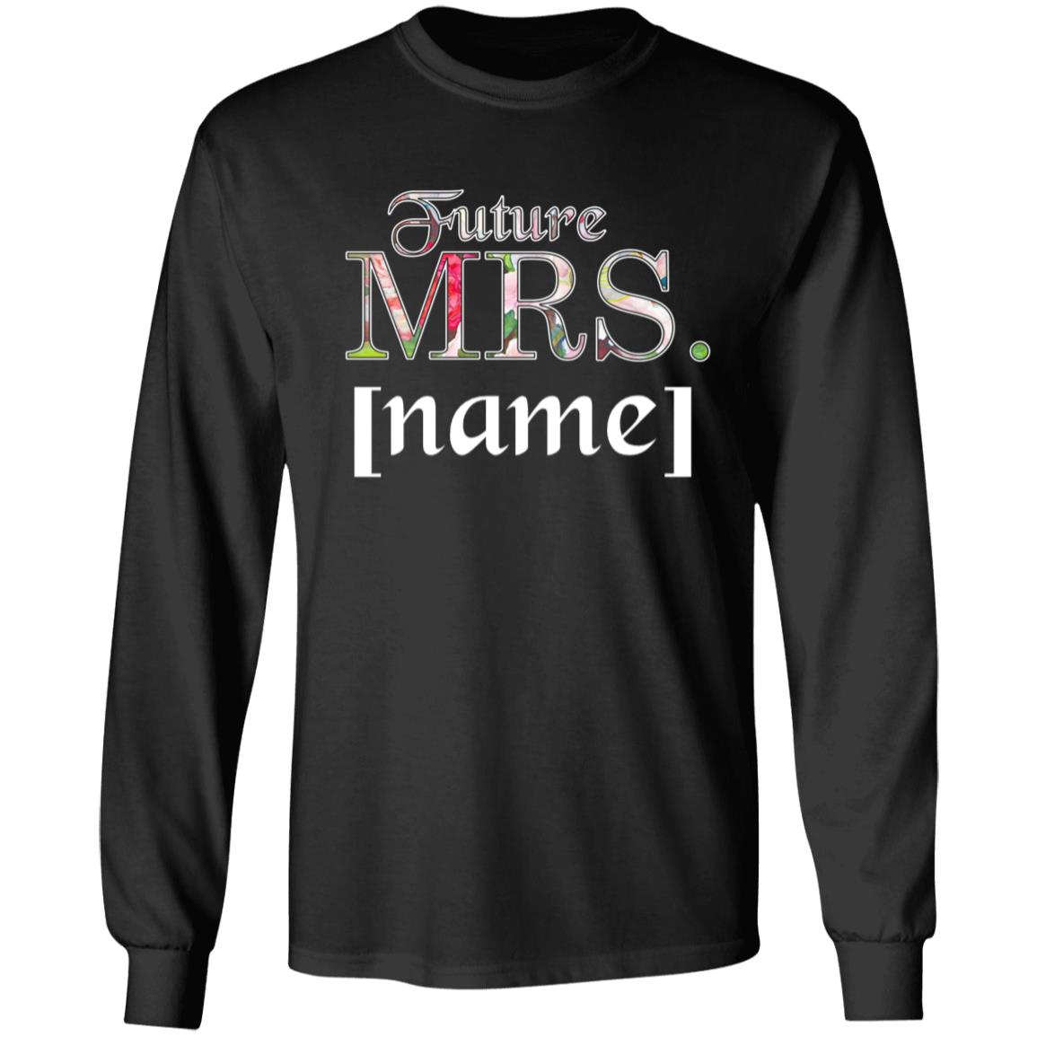 Personalized Hoodie, Black, Long Sleeve