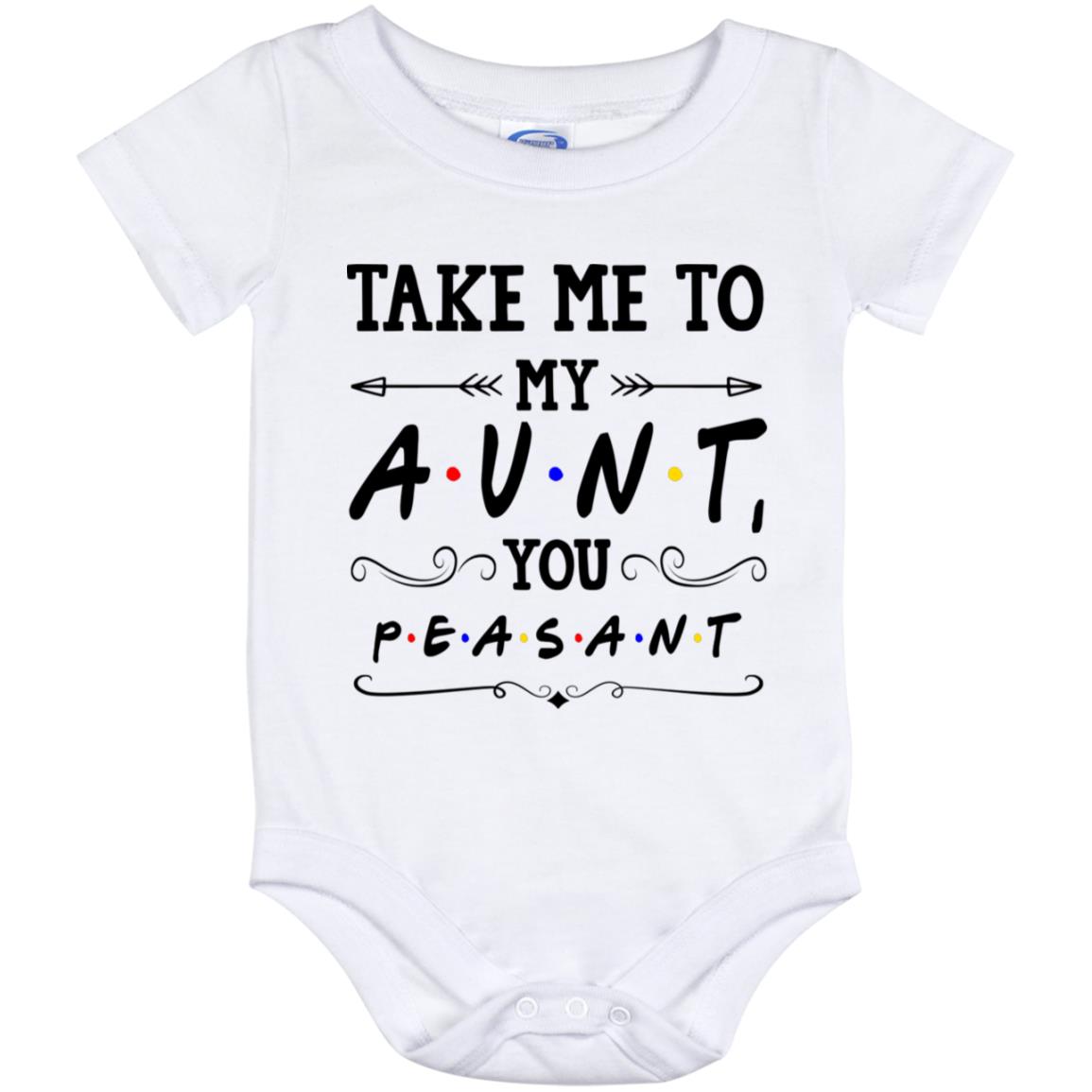 Friends Take Me, White, Baby Onesie - 12 Month