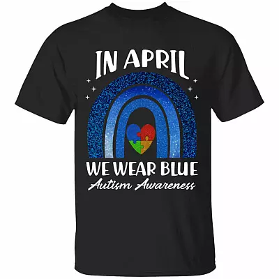 In April We Wear Tee, Black, Unisex T-Shirt