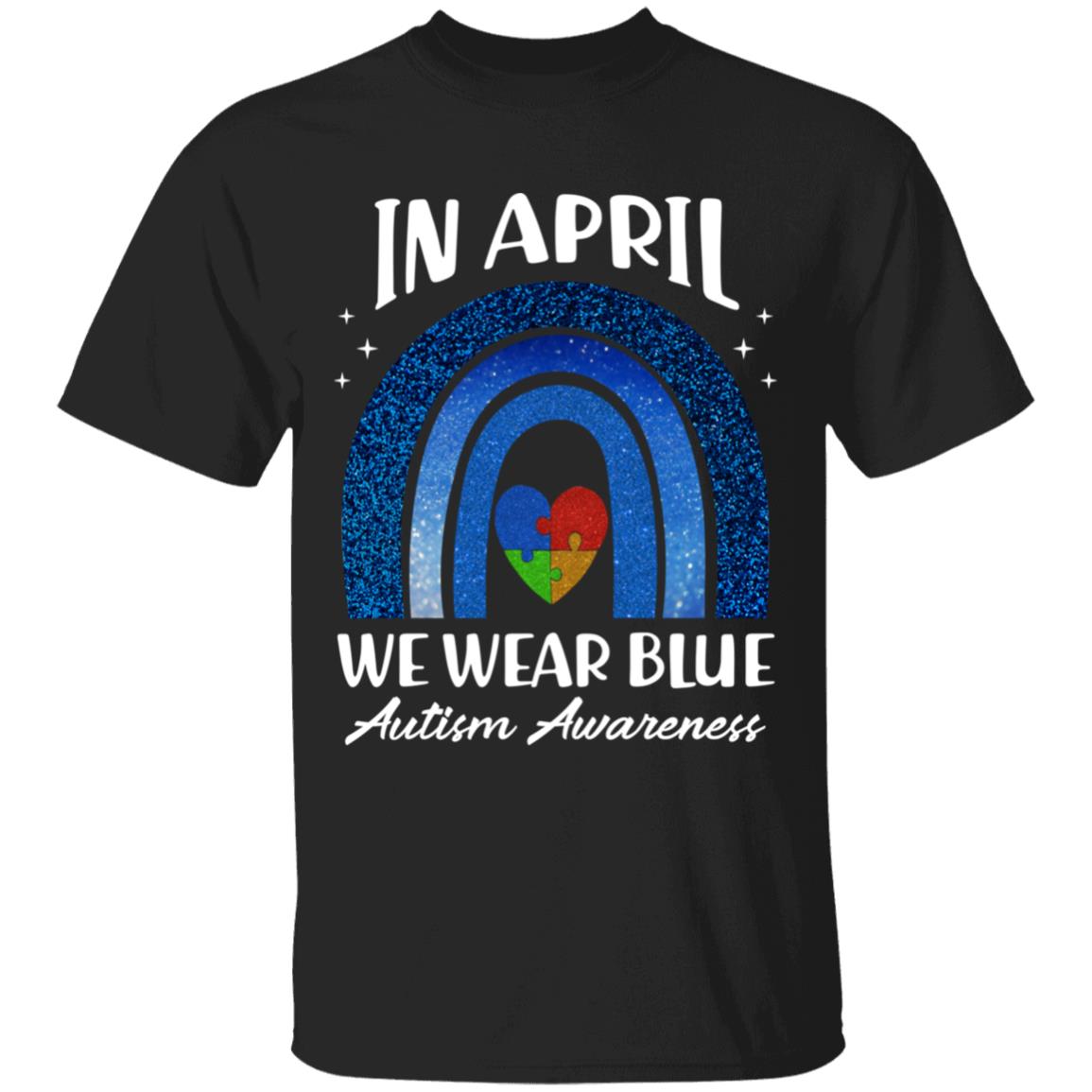 In April We Wear Tee, Black, Unisex T-Shirt