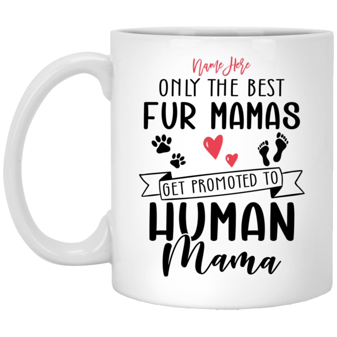 Personalized New, White, 11 oz. White Mug