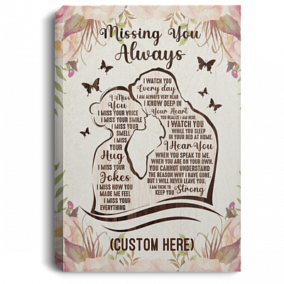 0.75'' Framed Canvas