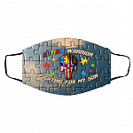 son warrior, White, Cloth Face Cover – Medium/Large son warrior, White, Cloth Face Cover – Medium/Large