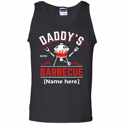 Customized Daddy's, Black, Unisex Tank Top