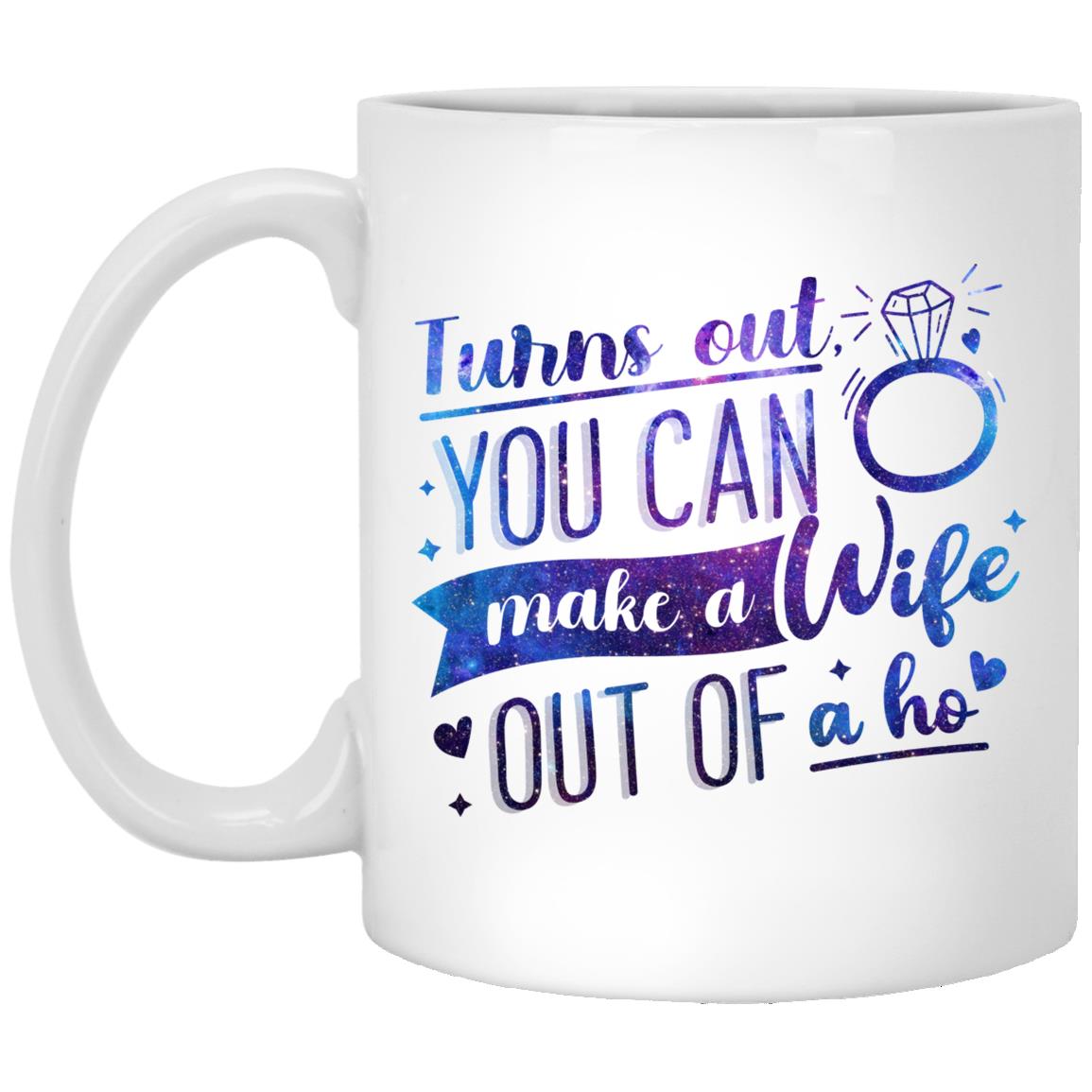 Turns Out You Can Make, White, 11 oz. White Mug