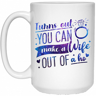 15 oz. White Mug
