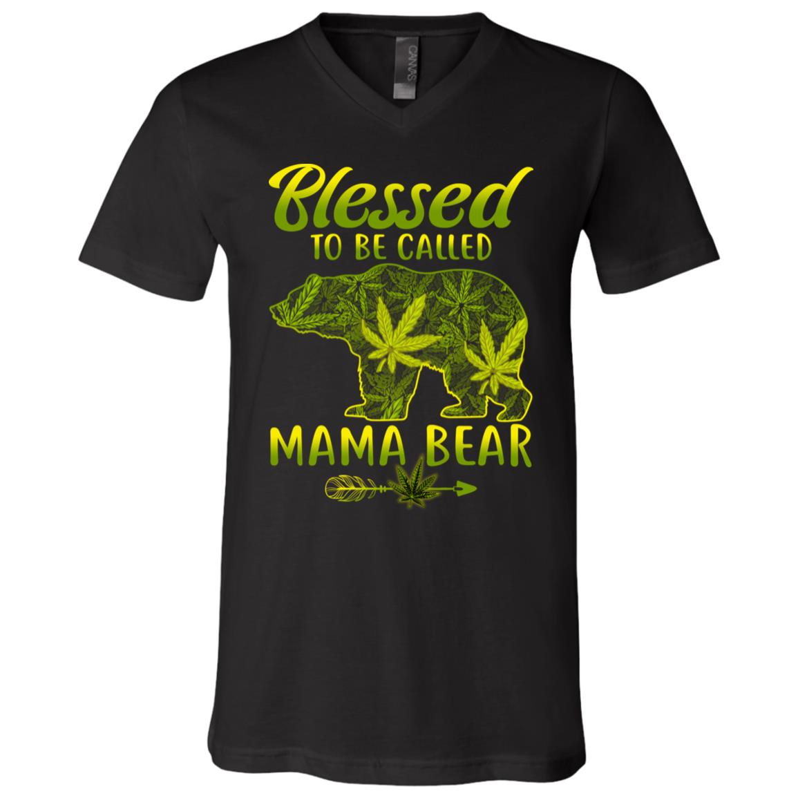 Blessed To Be Called, Black, V-Neck T-Shirt
