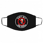 Joe Biden Not My You Know, White, Cloth Face Cover – Medium/Large