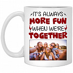 Custom Photo fun mug, White, 11 oz. White Mug