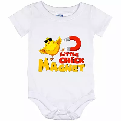 Little Chick, White, Baby Onesie - 12 Month