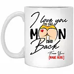 Personalized Butt mug, White, 11 oz. White Mug