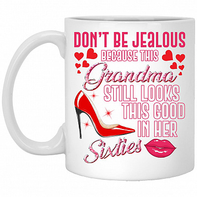 Grandma Mug, White, 11 oz. White Mug