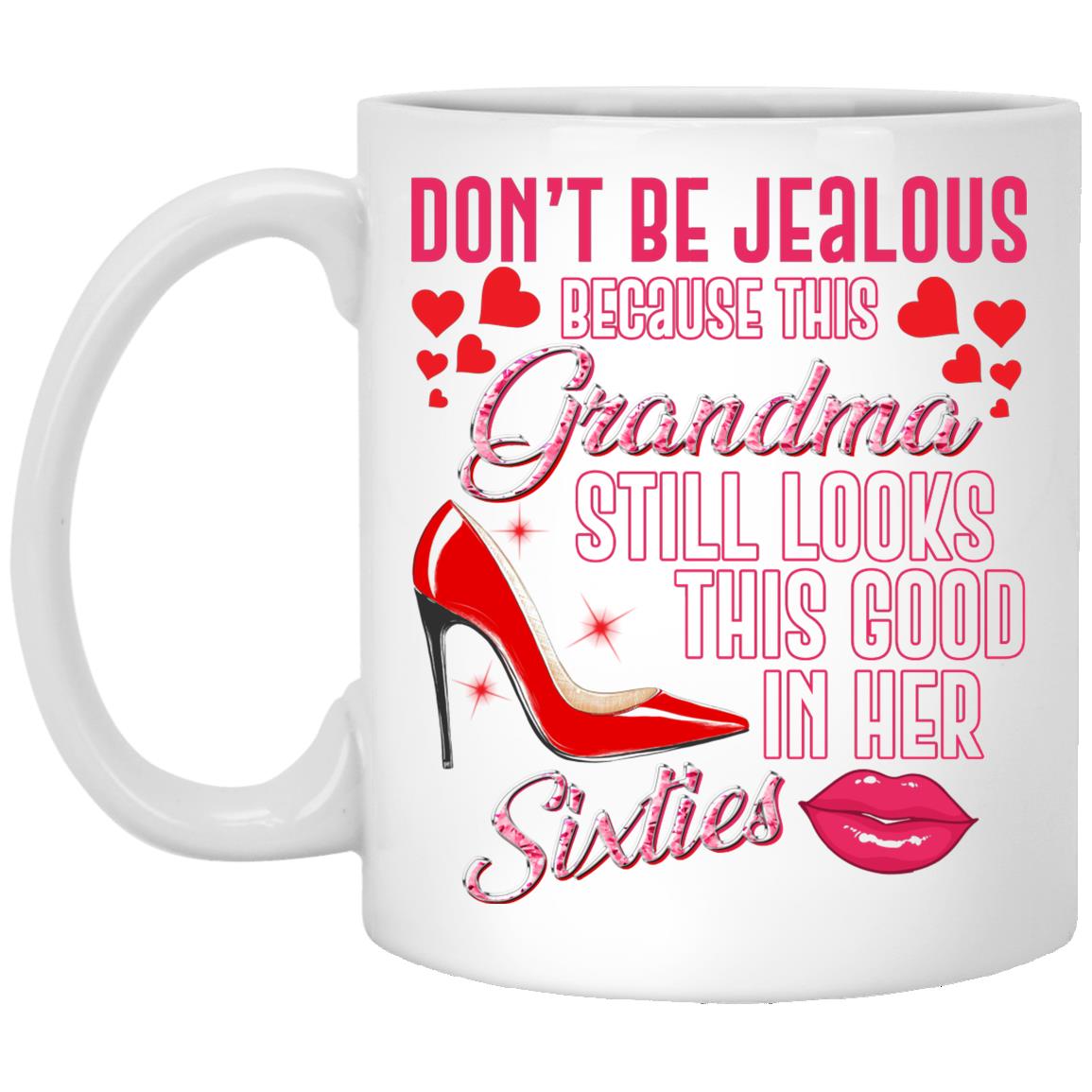 Grandma Mug, White, 11 oz. White Mug
