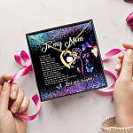 13 HG. To My Mom I Love You Forever Love Necklace (Gold) 5