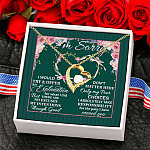 I'm Sorry I Would Try And Offer An Explanation For What I Did Forever Love Pendant Necklace
