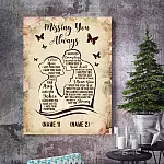 mock up poster on the concrete wall with christamas decoration,