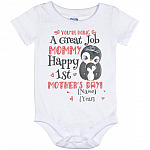 Personalized You're, White, Baby Onesie - 12 Month