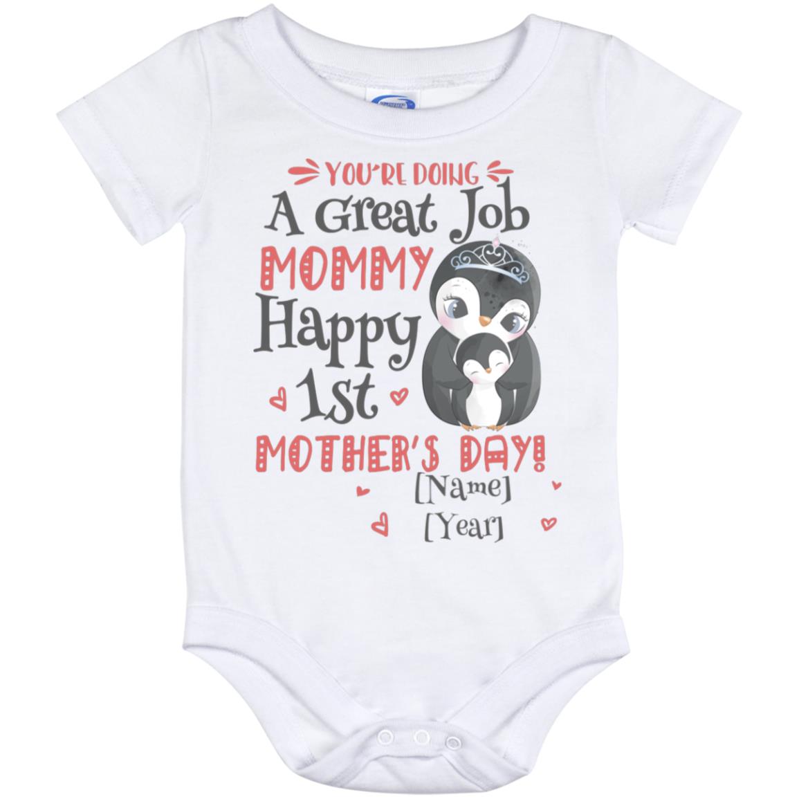 Personalized You're, White, Baby Onesie - 12 Month