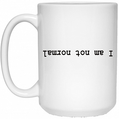 15 oz. White Mug