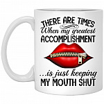 There are times Mug, White, 11 oz. White Mug